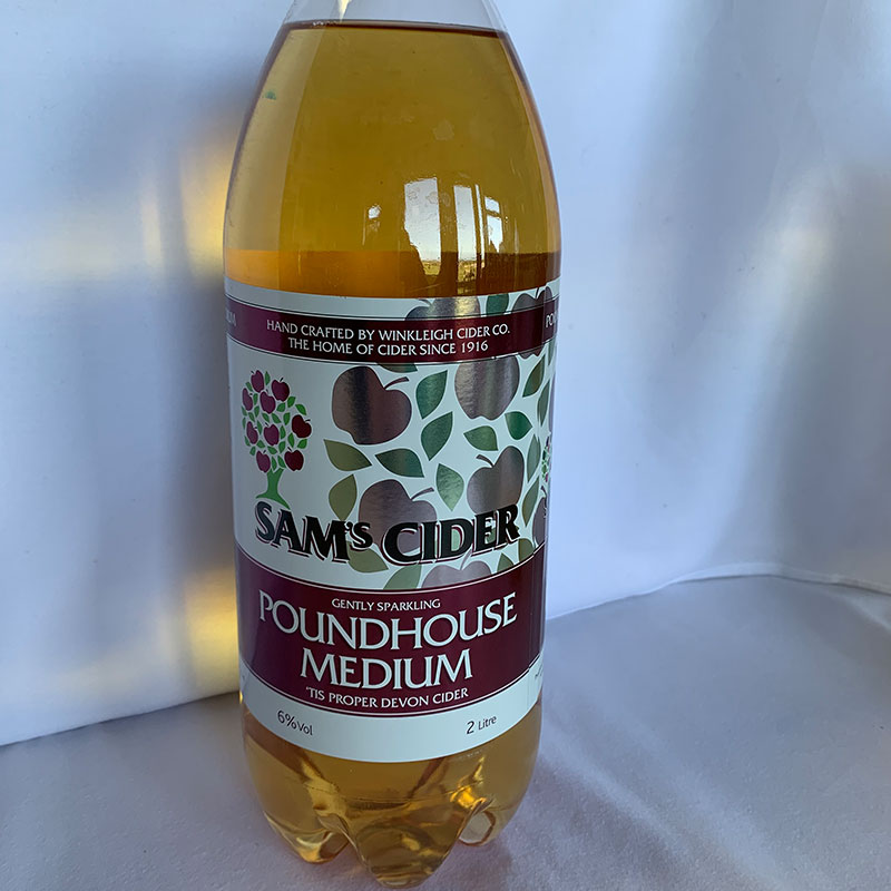 Sam’s Cider Poundhouse Medium Cider (2L, 6)